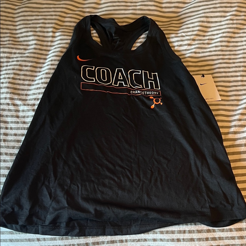 Orangetheory Nike Black Coach Tank Top